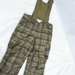 Kids Snow Pants Winter Gear Adjustable Insulated Overalls